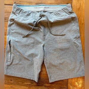 Mack Weldon Light Gray Athletic Shorts